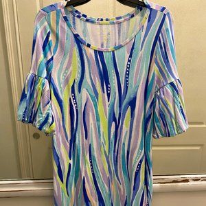 Lilly Pulitzer Lindell Dress in Shore Perfection